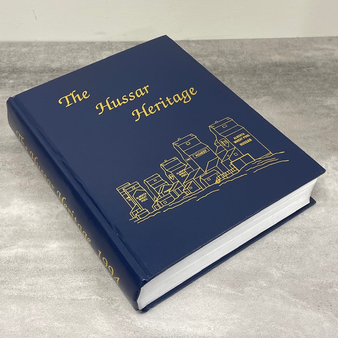 Hussar Heritage 1994 Alberta Canada Canadian Local History Used Book