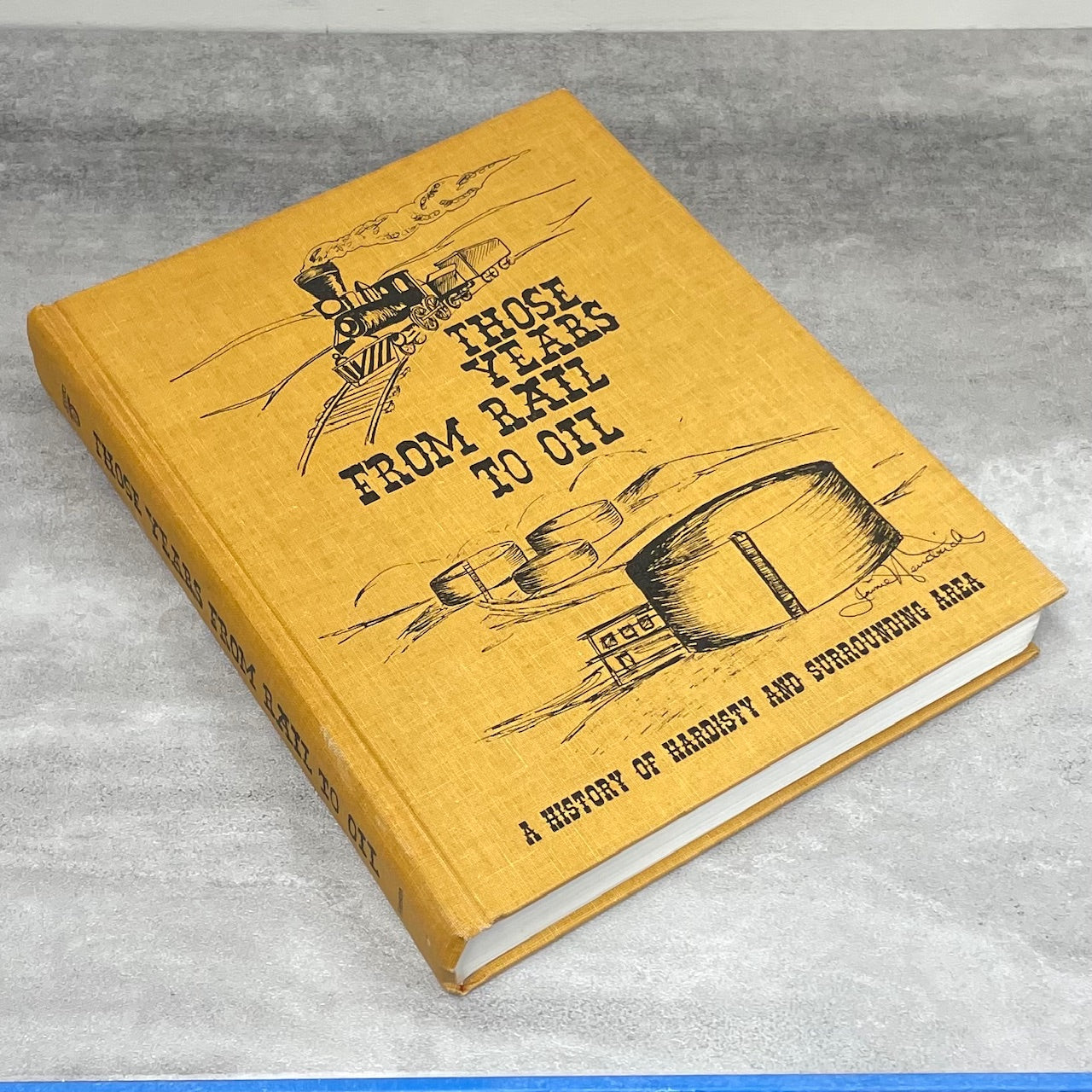 Years From Rail to Oil Hardisty Alberta Canada Canadian Local History Used Book