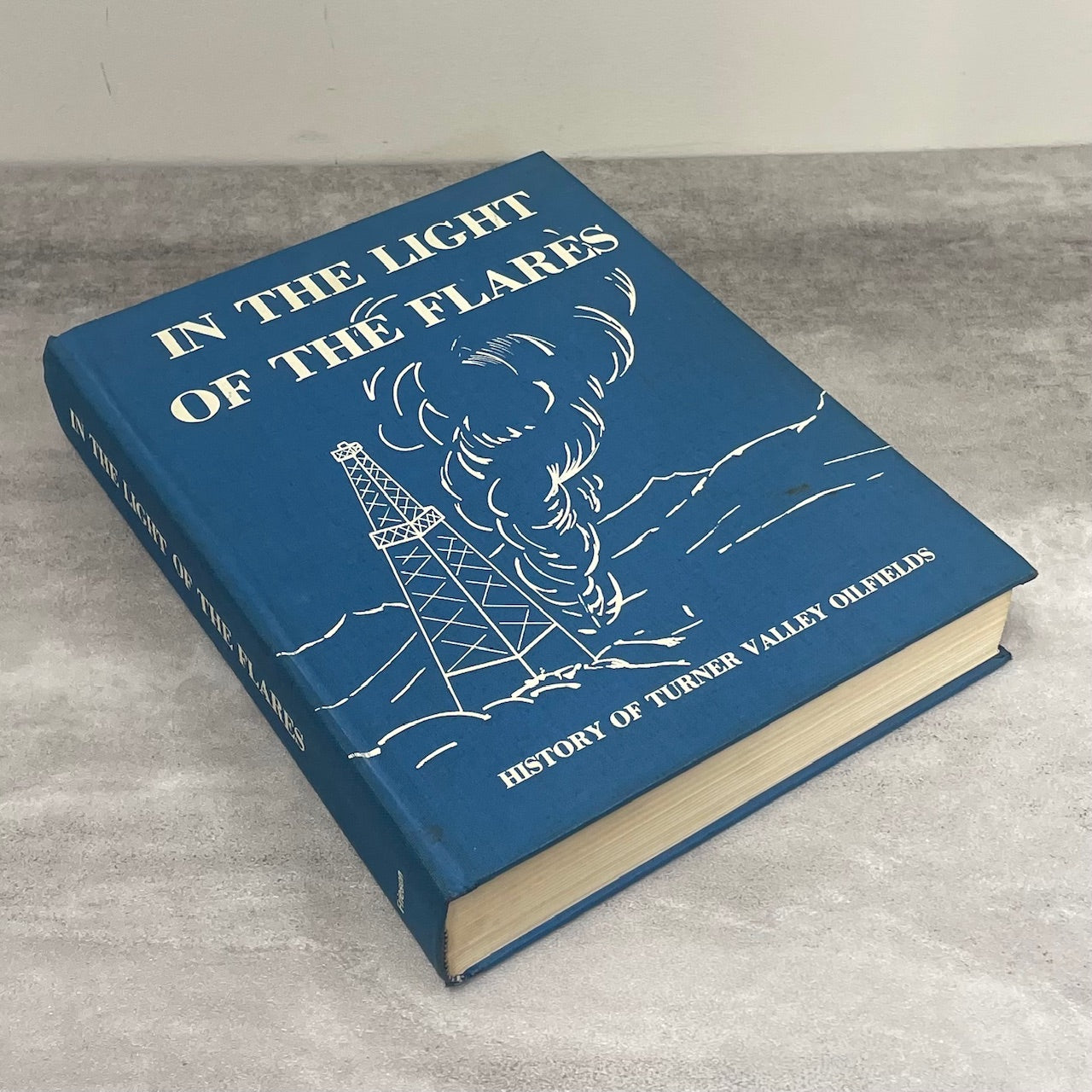 In the Light of the Flares Turner Valley Black Diamond Alberta History Canada Used Book