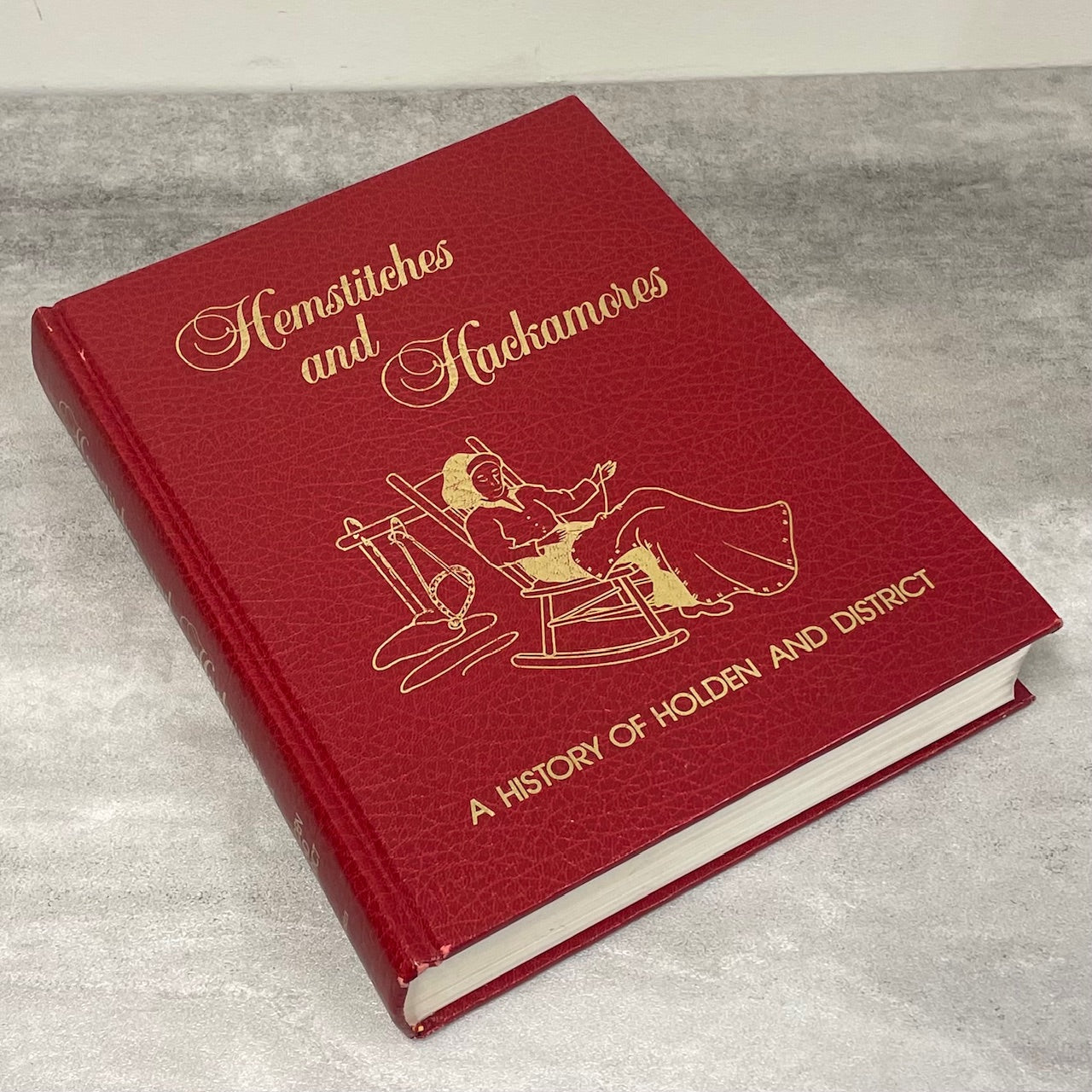 Hemstitches and Hackamores Holden Alberta Canada Canadian Local History Book