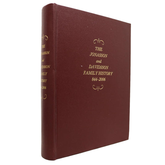 Jonasson Davidsson Family History 844-2006 Iceland Viking Genealogy Used Book