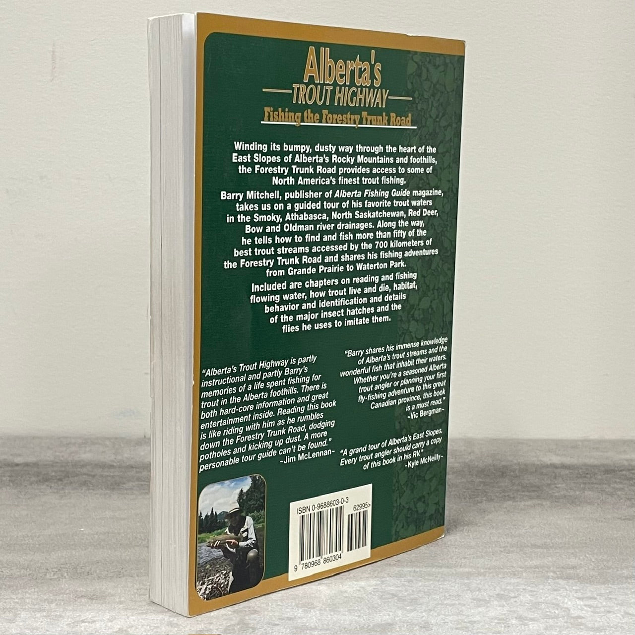 Alberta's Trout Highway Fly Fishing Forestry Trunk Road Alberta Canada Used Book