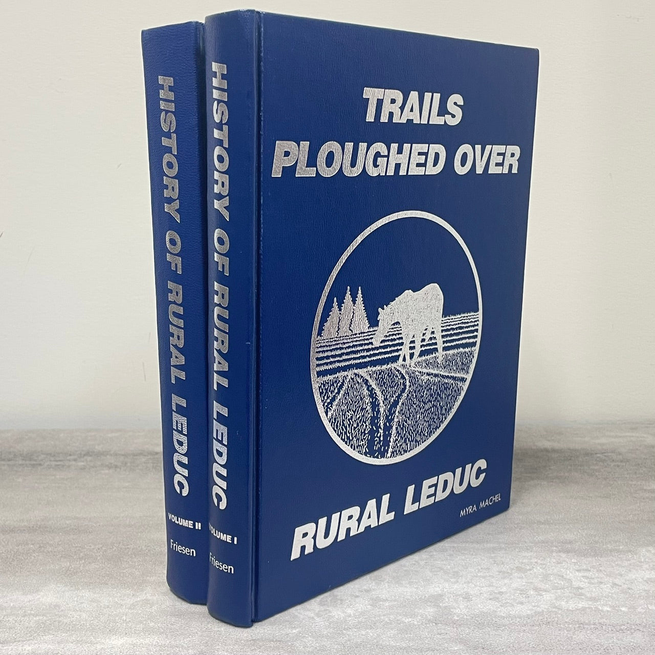 Trails Ploughed Over Rural Leduc Alberta Canada Local History Used Book