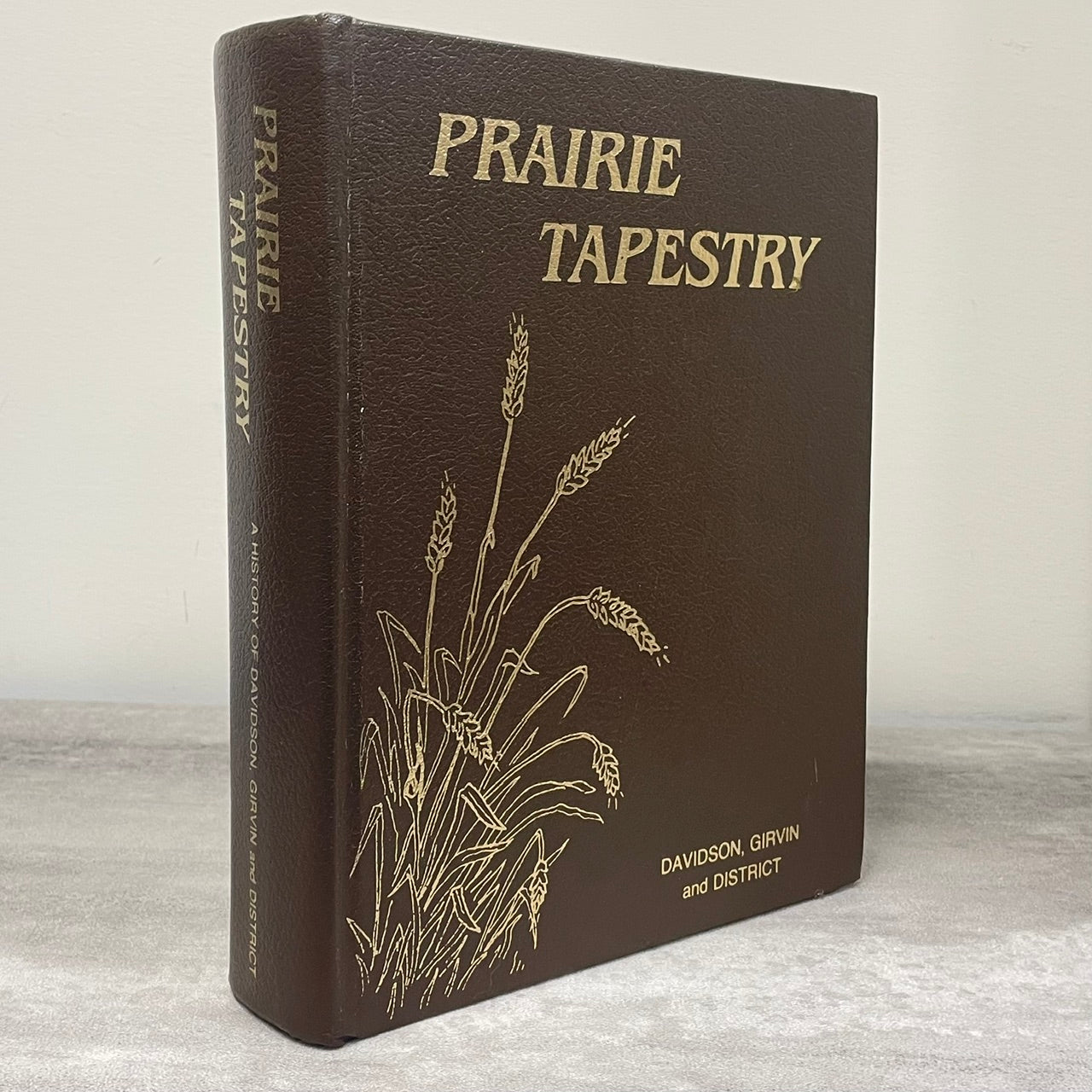 Prairie Tapestry Davidson Girvin Saskatchewan Canada History Used Book