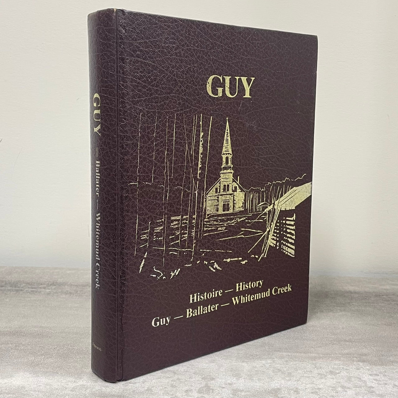 Guy Ballater Whitemud Creek Alberta History Canada Canadian Local Book