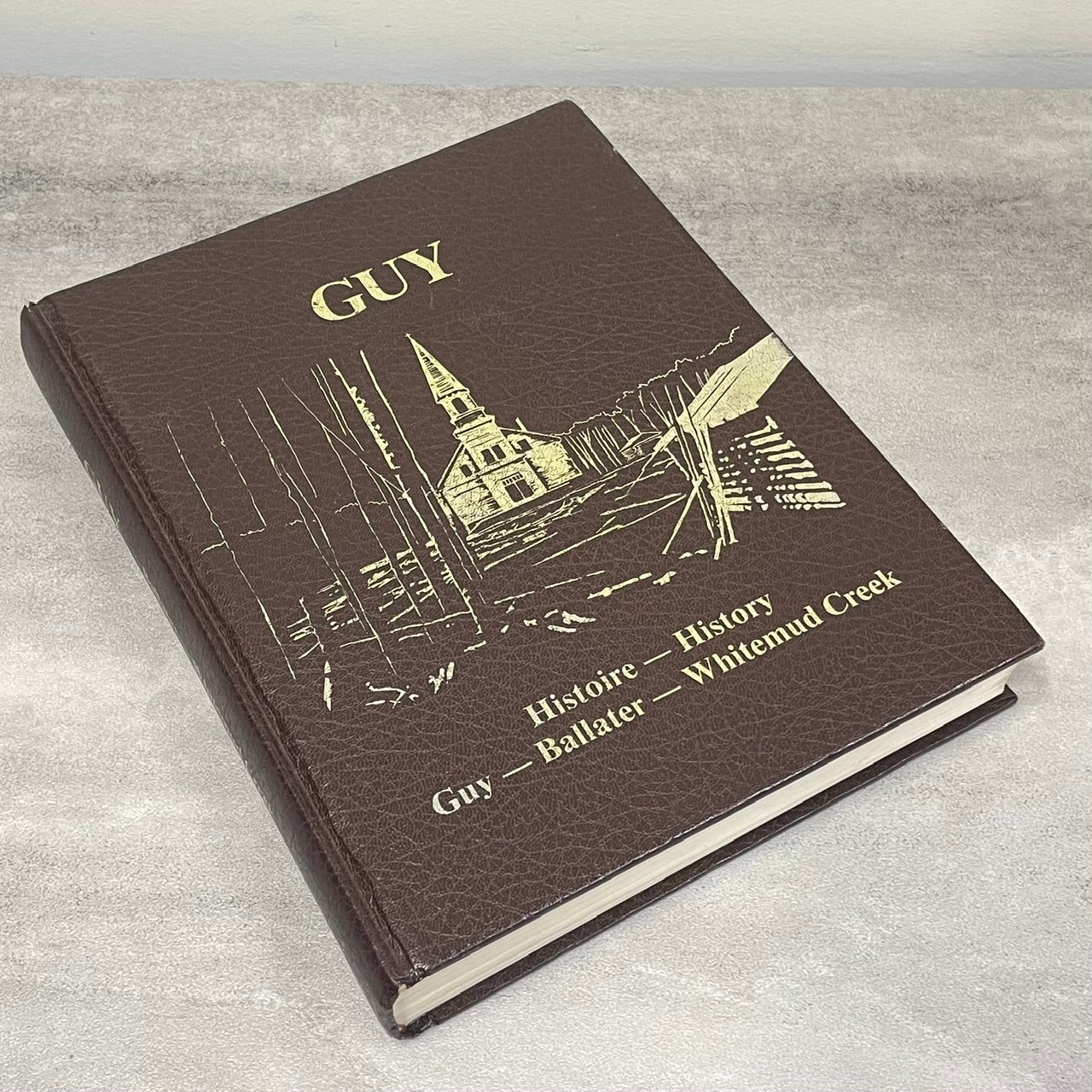 Guy Ballater Whitemud Creek Alberta History Canada Canadian Local Book