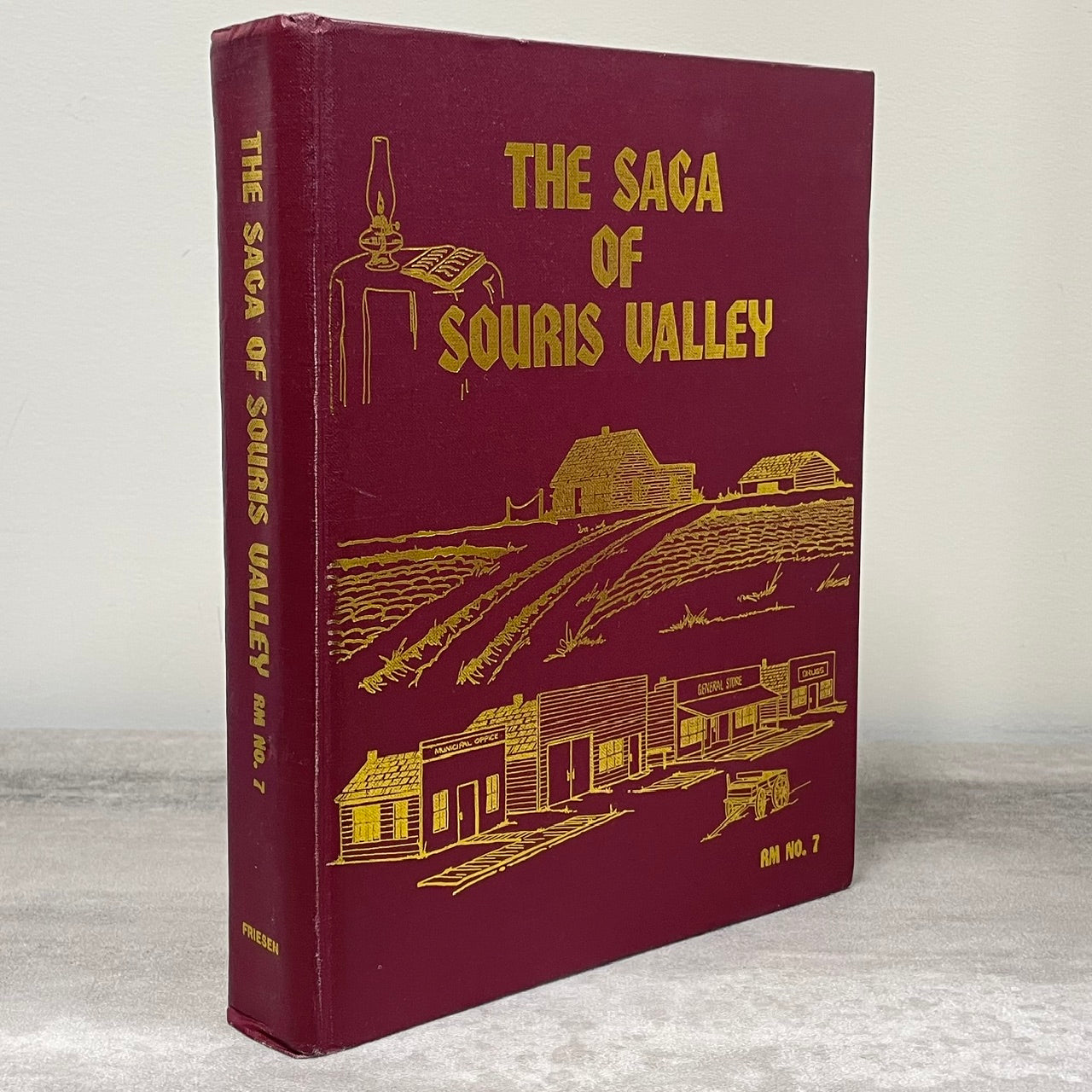 Saga of Souris Valley Saskatchewan Canada Canadian Local History Used Book