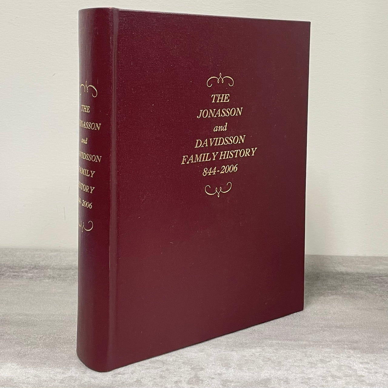 Jonasson Davidsson Family History 844-2006 Iceland Viking Genealogy Used Book