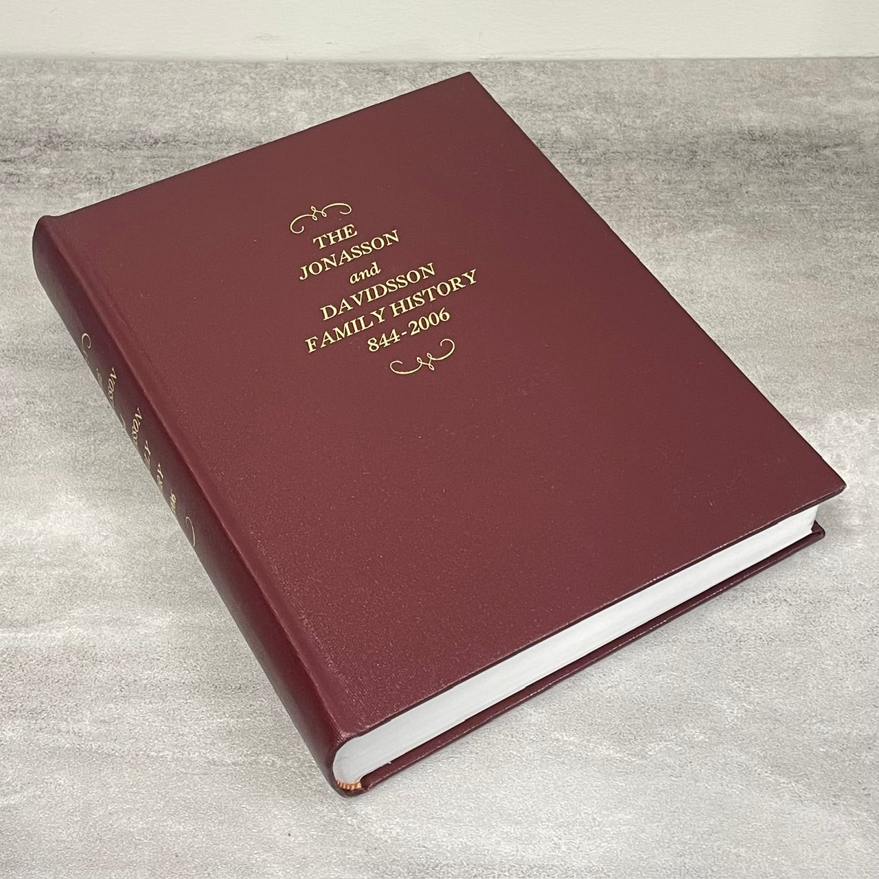 Jonasson Davidsson Family History 844-2006 Iceland Viking Genealogy Used Book