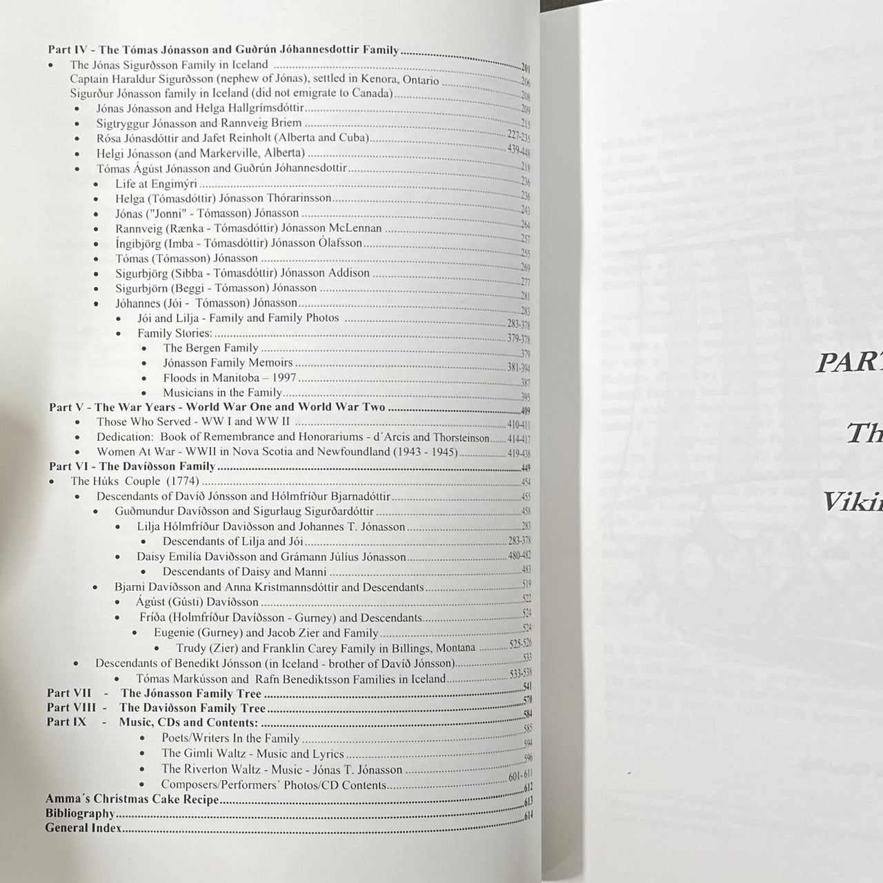 Jonasson Davidsson Family History 844-2006 Iceland Viking Genealogy Used Book