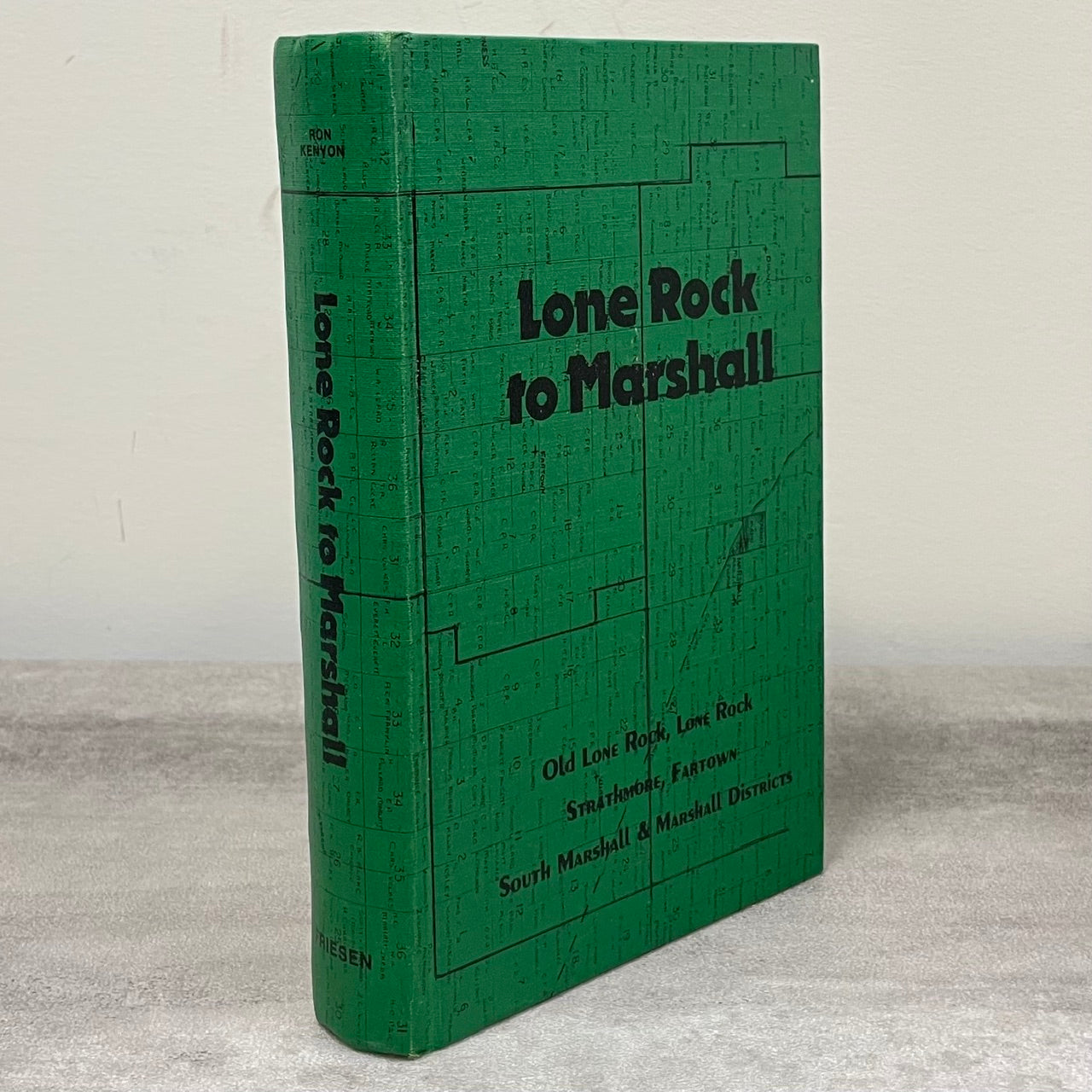 Lone Rock to Marshall Saskatchewan Canada Canadian Local History Used Book