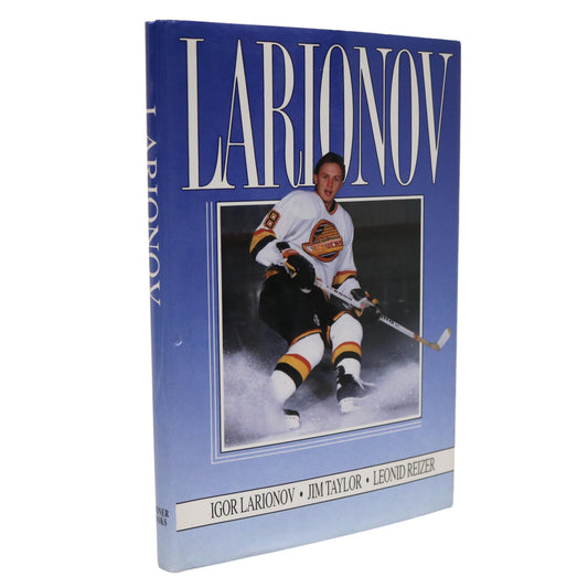 Igor Larionov NHL Russian Canadian Canucks Hockey Sports Player Autobiography Book