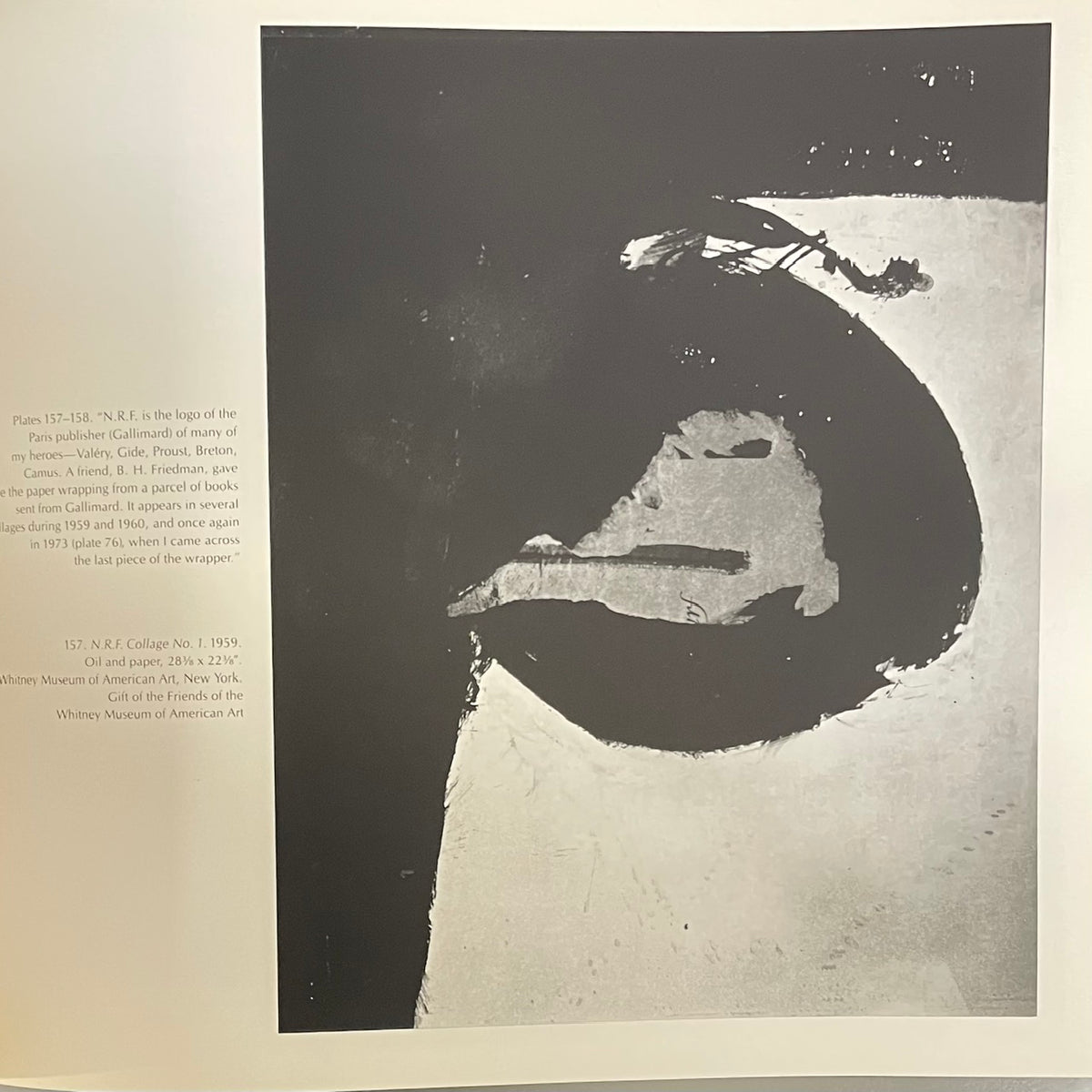 Robert Motherwell Modernist Abstract Painter Artist Paintings Art Used Book