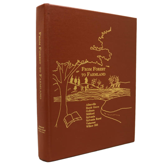 Forest to Farmland Sylvania Saskatchewan Canada Canadian Local History Used Book