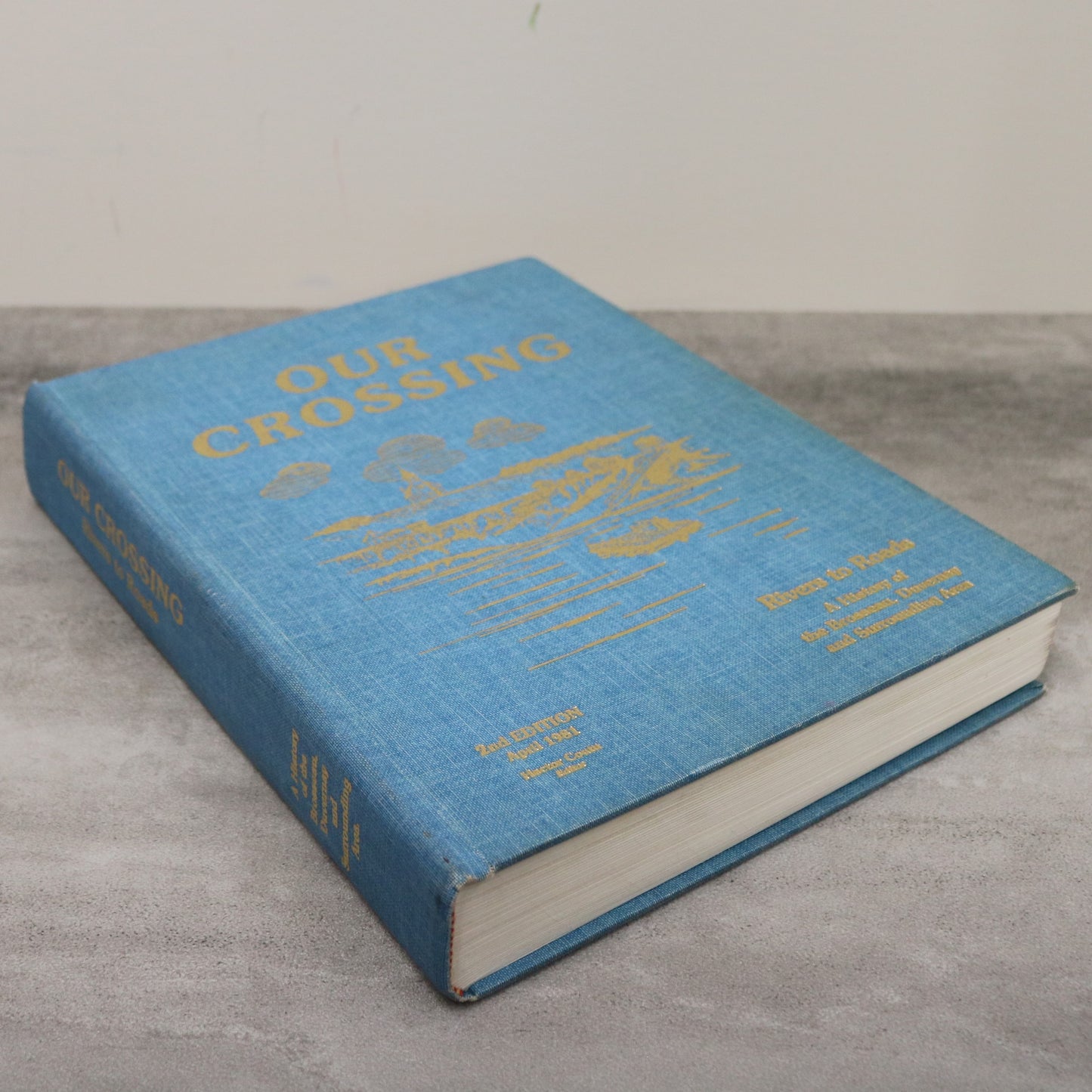 Our Crossing Brosseau Duvernay Alberta Canada Canadian Local History B