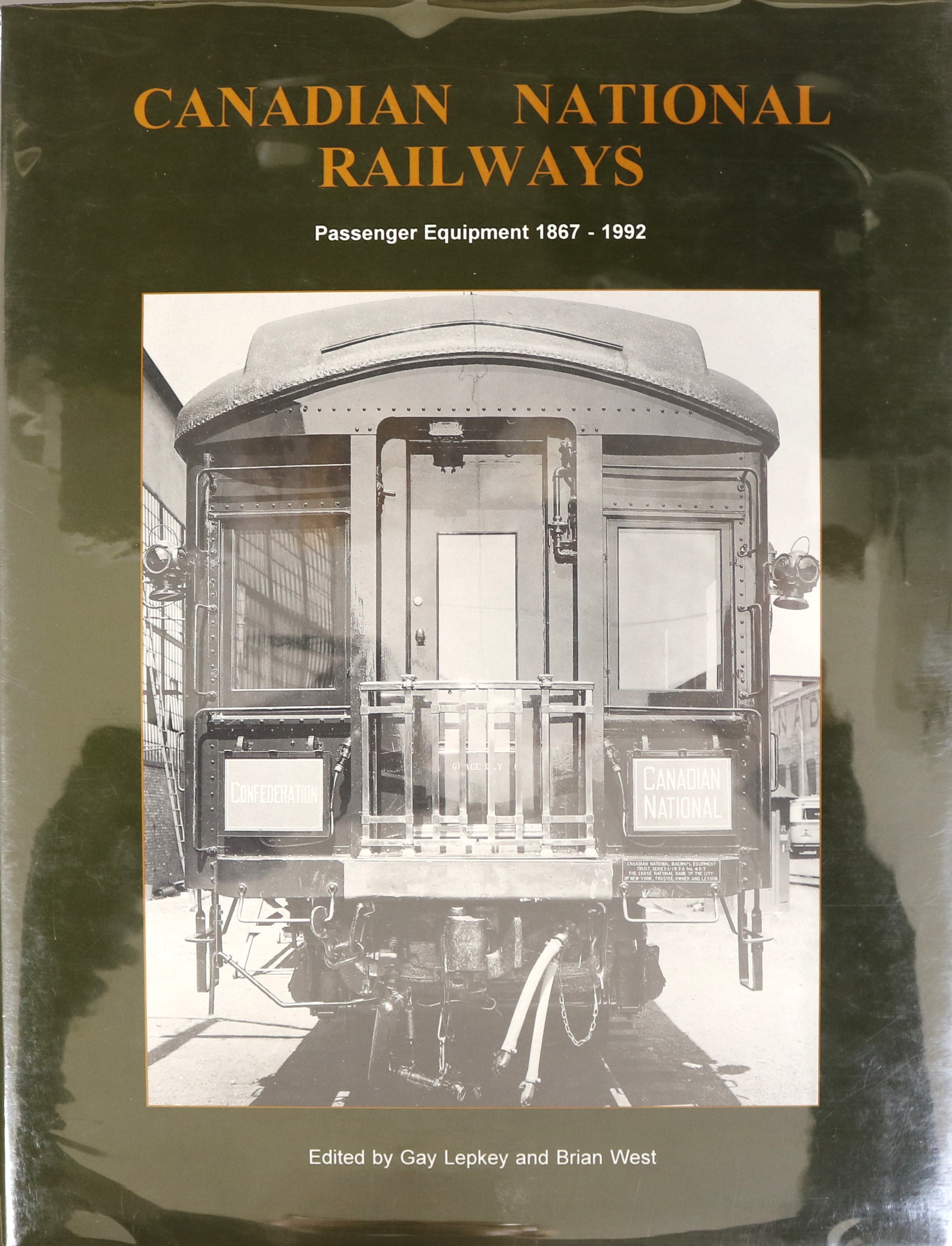 Train In 1867 Canadian National Railways Passenger Equipment 1867-1992 CN Railroad H ...