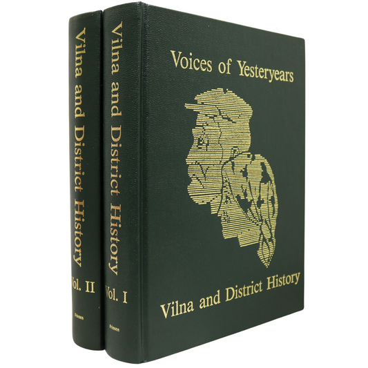 Voices of Yesteryears Vilna 2 Volumes Alberta Canada Canadian Local History Book