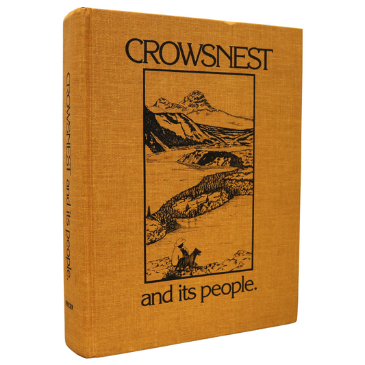 Crowsnest and Its People Alberta Canada Canadian Local History Used Book