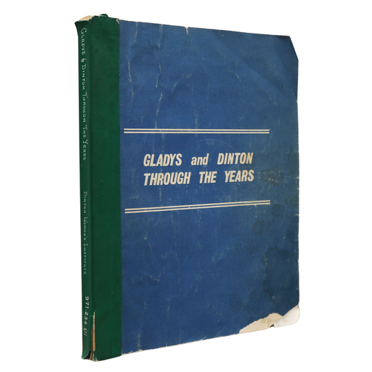 Gladys Dinton Through the Years Alberta Canada Canadian Local History Book