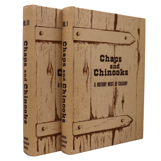 Chaps and Chinooks Foothills Calgary Alberta Canada Springbank History Used Book