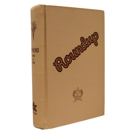Roundup Raymond Alberta Canada Canadian Community Local History Used Book