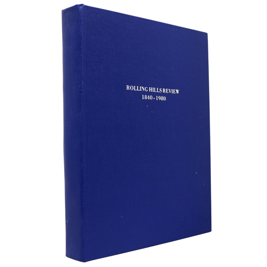 Rolling Hills Review Crestwynd Saskatchewan Canada Canadian Local History Book