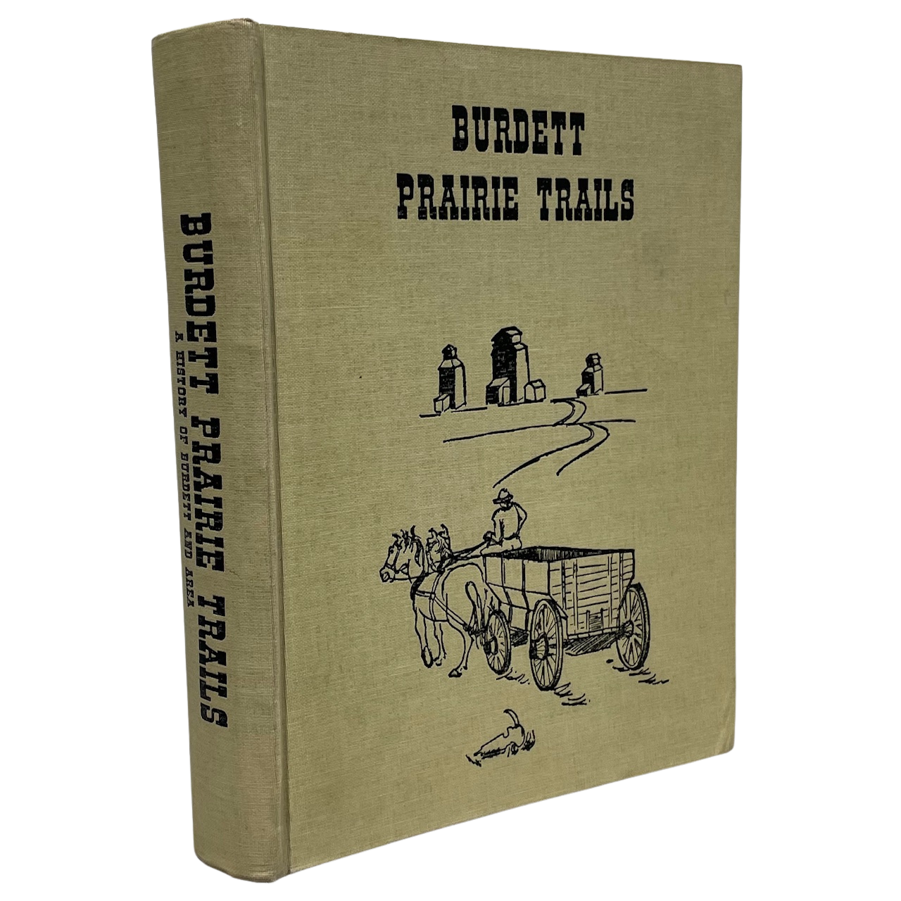 Burdett Prairie Trails Alberta Canada Canadian Town Local History Used Book