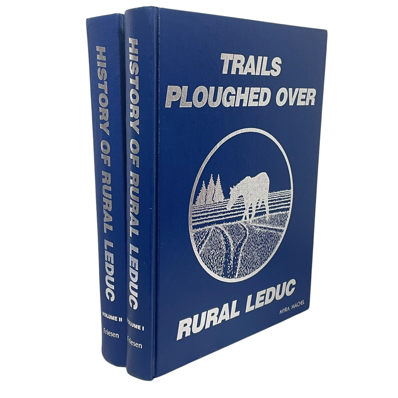 Trails Ploughed Over Rural Leduc Alberta Canada Local History Used Book