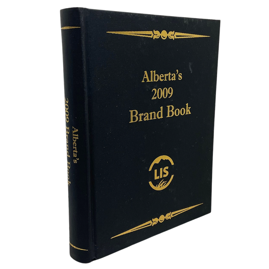 Alberta Brand 2009 History Canada Canadian Cattle Ranching Cowboy Used Book