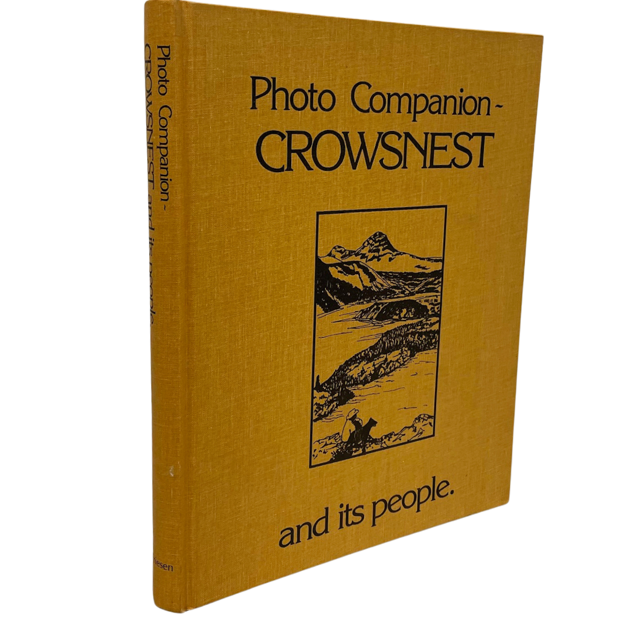 Photo Companion Crowsnest People Pass Blairmore Coleman Alberta History Used Book