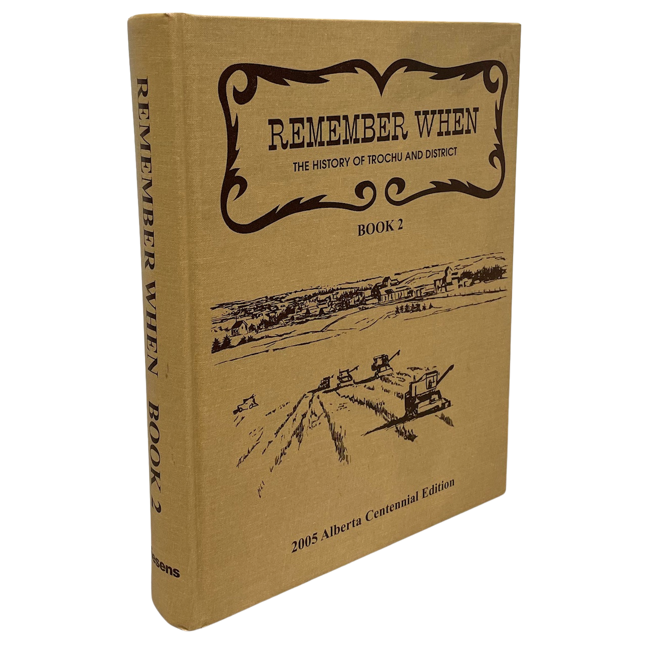 Remember When Trochu 2 Alberta Canada Canadian Local History Used Book