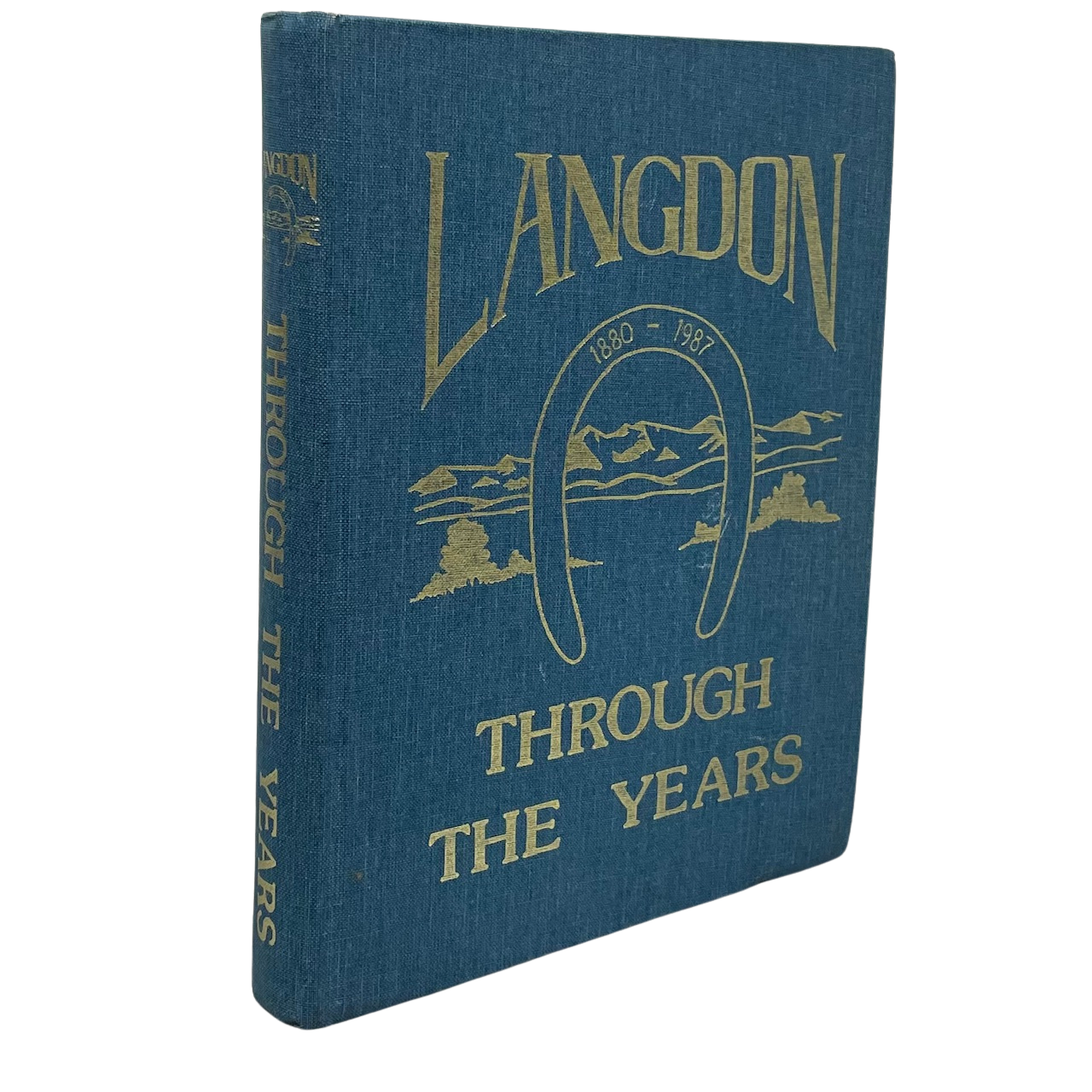 Langdon Through the Years Alberta Canada Canadian Local History Used Book