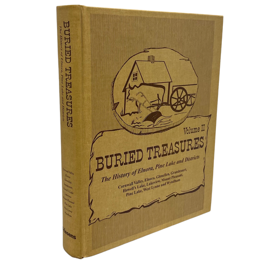 Buried Treasures Elnora Pine Lake Alberta Canada Canadian Local History Used Book