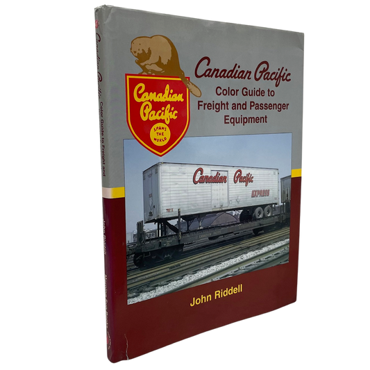 Canadian Pacific CP Railway Railroad Freight Passenger Equipment Color Guide Book