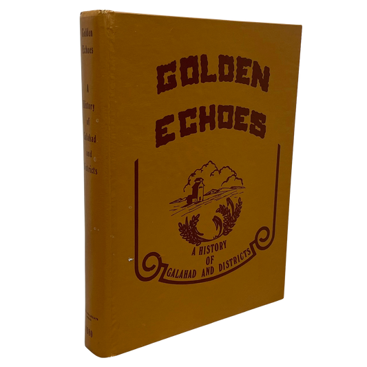 Golden Echoes History Galahad Alberta Canada Canadian History Used Book