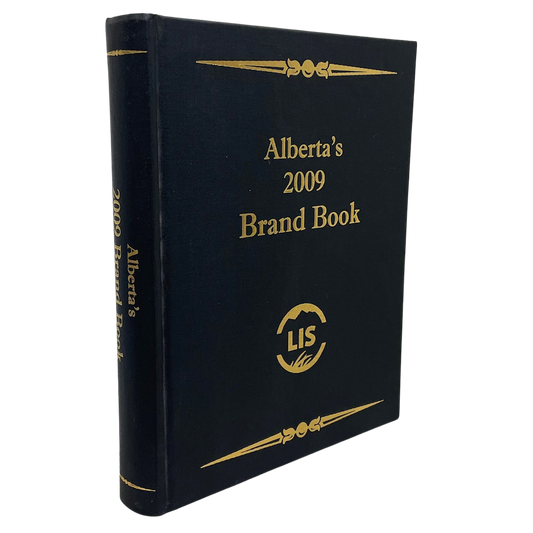 Alberta Brand 2009 History Canada Canadian Cattle Ranching Cowboy Used Book