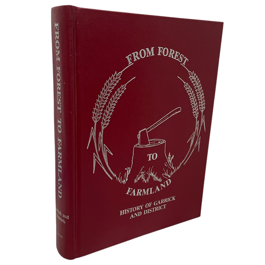 From Forest to Farmland Garrick Saskatchewan Local History Canada Used Book
