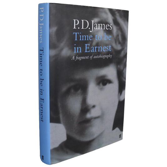 Time to be in Earnest PD James Autobiography Used Book