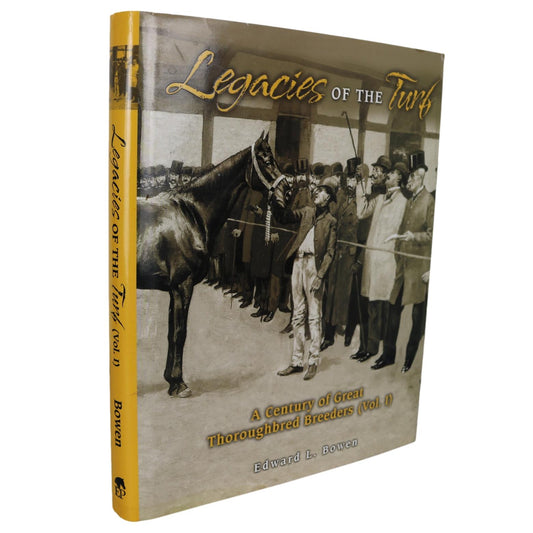 Legacies of Turf Thoroughbred Horse Breeders Livestock Breeding History Used Book